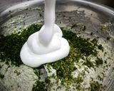 A picture of step 1 of Cilantro and roasted peanut sauce.