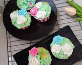 Foto langkah ke 6 dari resep Cupcake Coklat.