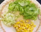 A picture of step 1 of Chicken and vegetables sandwiches mouth watering.