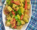Foto langkah ke 10 dari resep Tumis Timun Tempe Telur.