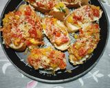 A picture of step 5 of Bruschetta.