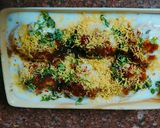 A picture of step 14 of Dahi Wada.