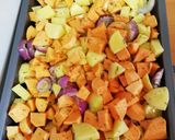 Édesburgonyás köret🥙 recept fázis 3 fotója