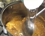 A picture of step 5 of Balochi bhindi gosht.