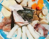 Hình bước làm 1 của món Lẩu kim chi