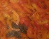 A picture of step 3 of Pasta with pepper cream.