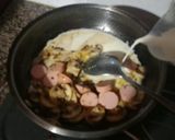 Foto langkah ke 3 dari resep Rigatoni Creamy Mushroom Garlic.