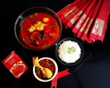 A picture of step 4 of Bachelor's Chicken Curry.