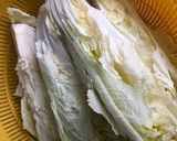 Hình bước làm 1 của món Kim chi cải thảo