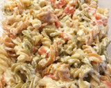 Foto del paso 4 de la receta: Pasta de salsa de queso y salmón ahumado