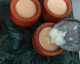 A picture of step 4 of Mishti doi.