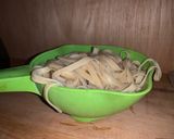 Foto del paso 6 de la receta: Fettuccini verde con pollo