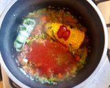 Foto del paso 2 de la receta: Guisito para el frío, con vegetales y arroz... #masconmenos
