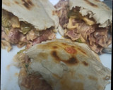 Foto del paso 11 de la receta: Saquitos de jabalí con corazón dulce y toque de mostaza