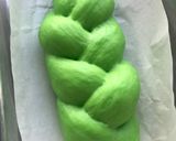 Foto langkah ke 5 dari resep Roti sobek (pandan).