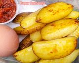 Foto langkah ke 5 dari resep Potato Wedges (Menu Diet).