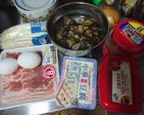 韓式泡菜豆腐鍋加王子麵的食譜步驟1照片