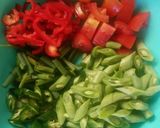 Foto langkah ke 1 dari resep Vegetable with fish meatball.