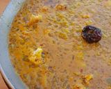 Foto del paso 6 de la receta Paella de bacalao Skrei con coliflor, habas y ajitos tiernos