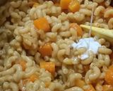 Une image de l'étape 5 de 🍝One pot coquillette butternut crémeux et gratinées.