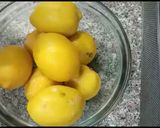 A picture of step 1 of Sparkling Raspberry lemonade|| preserved raspberry lemonade.
