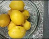 A picture of step 1 of Sparkling Raspberry lemonade|| preserved raspberry lemonade.