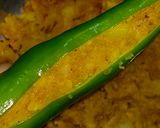A picture of step 5 of Jodhpuri Mirchi Vada.