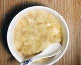 Hình bước làm 1 của món Kem chuối yến mạch hạt điều eatclean
