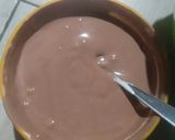 Foto langkah ke 3 dari resep Bolu Susu Lapis Coklat.