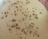 A picture of step 1 of Rangeen thandai.
