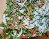 A picture of step 2 of Crispy pakoray.