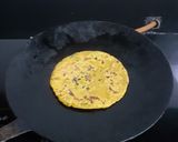 A picture of step 2 of Jowar Bajra Dhebra.