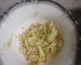 A picture of step 1 of Cheesy jalapeño fritters.