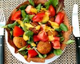Foto del paso 6 de la receta: Falafel de lentejas con ensalada mixta y salsa de mango