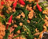 Foto langkah ke 6 dari resep Oseng kangkung oncom.