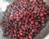 A picture of step 1 of Fresh Falsa Juice!💜.