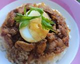 Foto langkah ke 5 dari resep Nasi Tim Ayam.