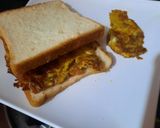 A picture of step 5 of Omelet Sandwich.