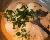A picture of step 5 of Egg Malai Curry.