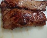 Foto del paso 3 de la receta: Entrecotte Salsa espanyola amb verdures planxa i patates