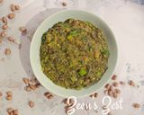 A picture of step 7 of Puffed Bajra and Ragi Khichdi.