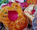 इंस्टेंट केसर जलेबी (instant kesar jalebi recipe in Hindi) रेसिपी चरण 4 फोटो