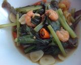 Foto langkah ke 5 dari resep Ca Sawi Udang.