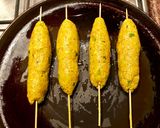 A picture of step 8 of Corn Kababs.