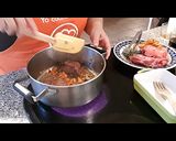 Foto del paso 9 de la receta: Carrilleras de Cerdo al vino tinto con Salteado de Quinoa y Brócoli