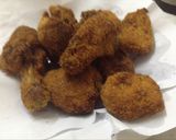 A picture of step 5 of Fried chicken in bread crumbs.
