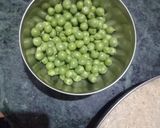 A picture of step 1 of Mater (peas) pulav.