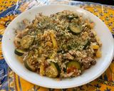 Une image de l'étape 20 de Riz à l'agneau, courgettes et panais.
