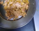 A picture of step 4 of Chicken cheese crepé.