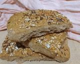 Gluténmentes zabpehelylisztes négyzetek recept fázis 3 fotója